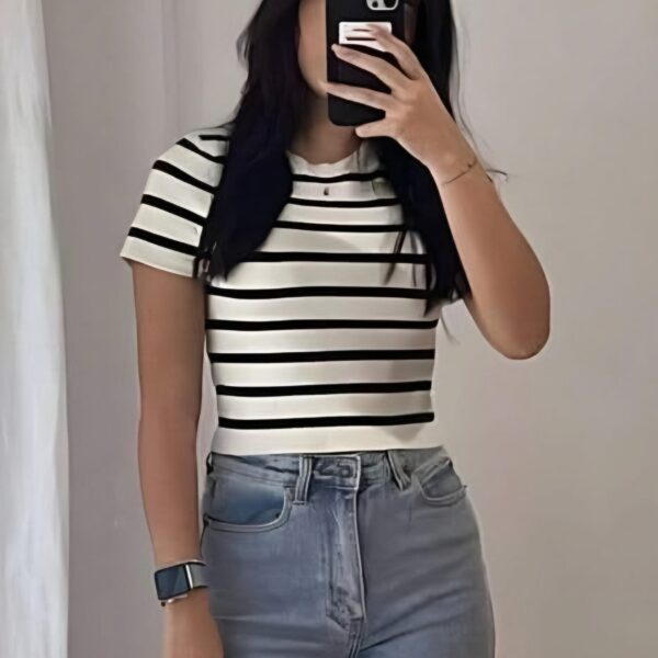 Stripped Basic Top