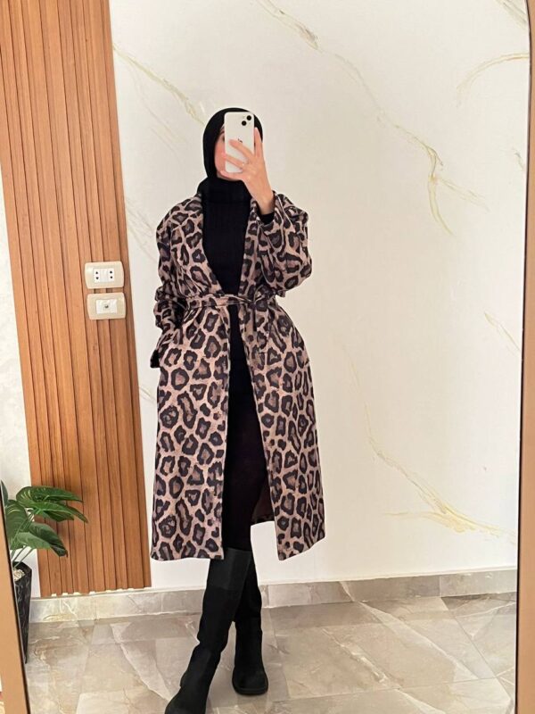 Leopard Winter Coat