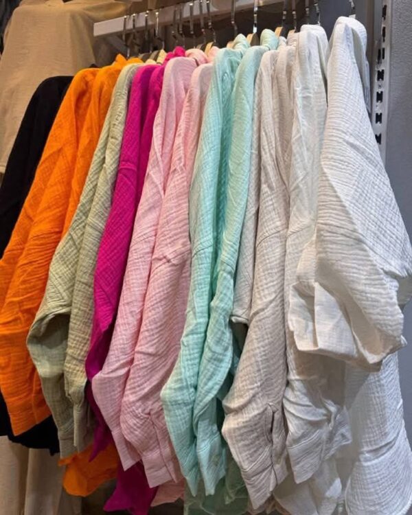 Cotton Crinkle Shirt