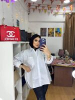 Oversized Poplin Shirt (100% Cotton)