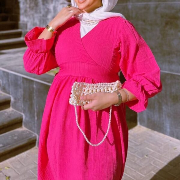 Crepe Crinkle Dress