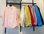 Oversized Poplin Shirt (100% Cotton)