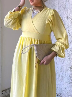 Crepe Crinkle Dress
