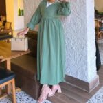 Crepe Crinkle Dress