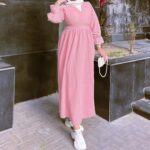 Crepe Crinkle Dress