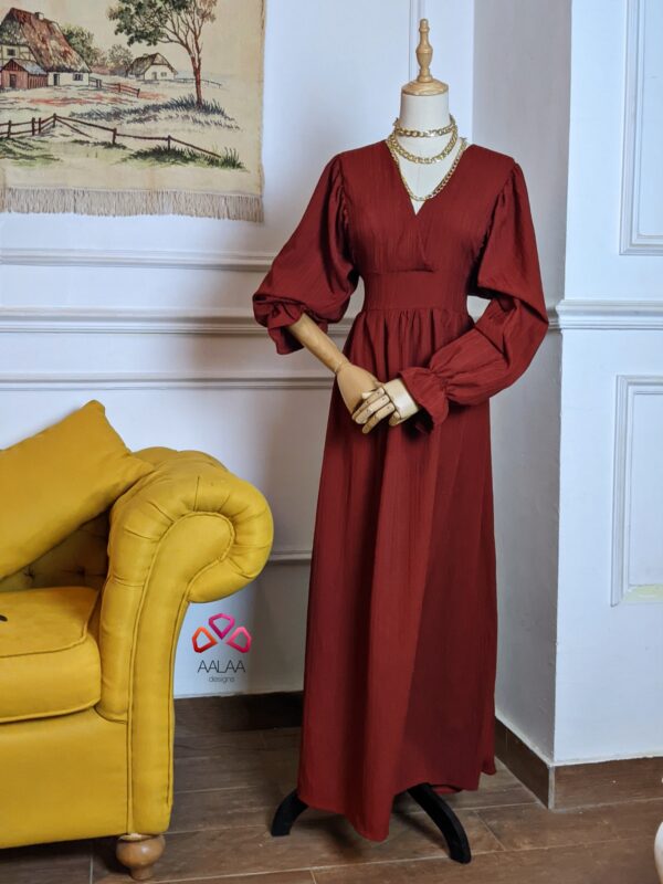 Crepe Crinkle Dress