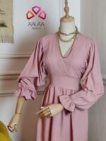 Crepe Crinkle Dress