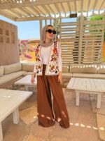 Boho Embroidered Sleeveless Vest