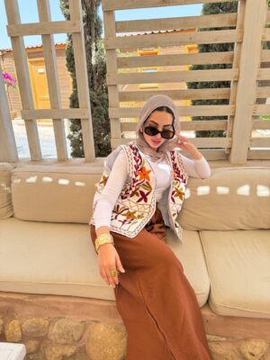 Boho Embroidered Sleeveless Vest
