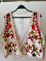 Boho Embroidered Sleeveless Vest