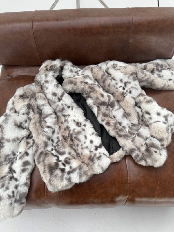 Leopard Faux Fur Jacket