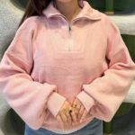 Quarter-zip Knit Sweater