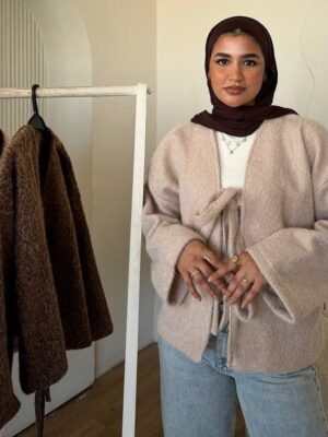 Tie-Front Cardigan Jacket