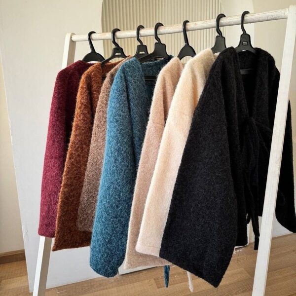 Tie-Front Cardigan Jacket