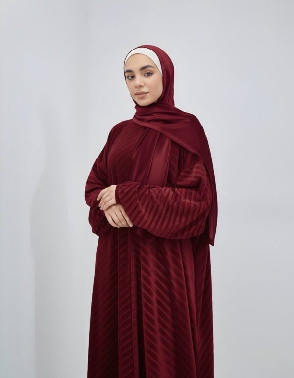 Velvet Isdal - Burgundy