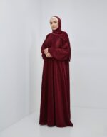 Velvet Isdal - Burgundy