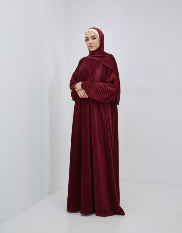 Velvet Isdal - Burgundy