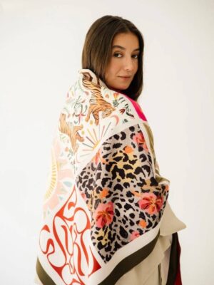 "نُقوش" Shawl Wrap