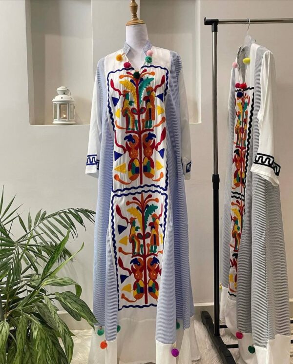 "Heritage Bloom" Jalabiya