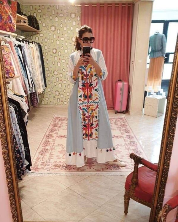 "Heritage Bloom" Jalabiya