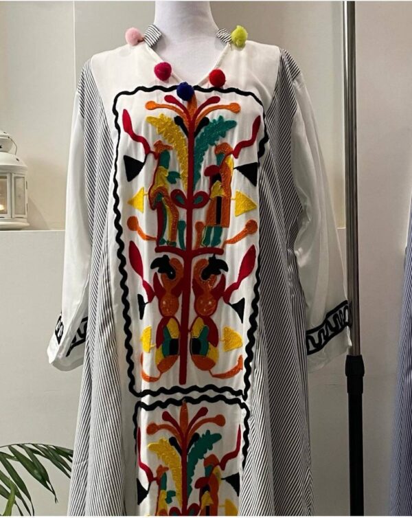 "Heritage Bloom" Jalabiya