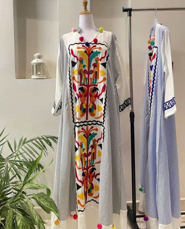 "Heritage Bloom" Jalabiya