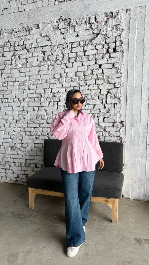 The Sculpted Flare Shirt