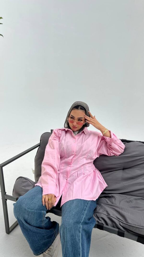 The Sculpted Flare Shirt