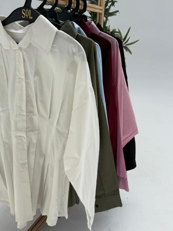 The Sculpted Flare Shirt