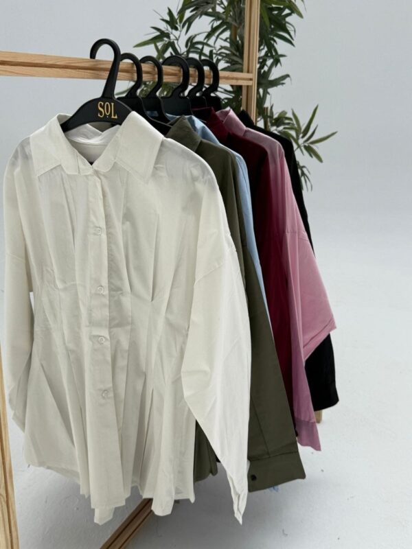 The Sculpted Flare Shirt