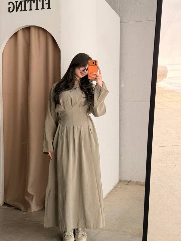 The Gilded Pleat Maxi Dress