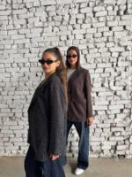 The Over-sized Pinstripe Power Blazer