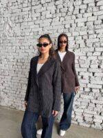 The Over-sized Pinstripe Power Blazer