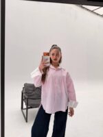 The Color-Block Stripe Over-Shirt