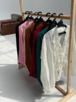 The Ruffled Linen Tie-Front Shirt