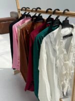 The Ruffled Linen Tie-Front Shirt