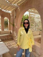 The Serene Wrap Blouse