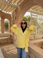 The Serene Wrap Blouse