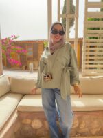 The Serene Wrap Blouse