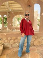 The Serene Wrap Blouse