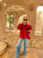 The Serene Wrap Blouse