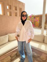 The Serene Wrap Blouse