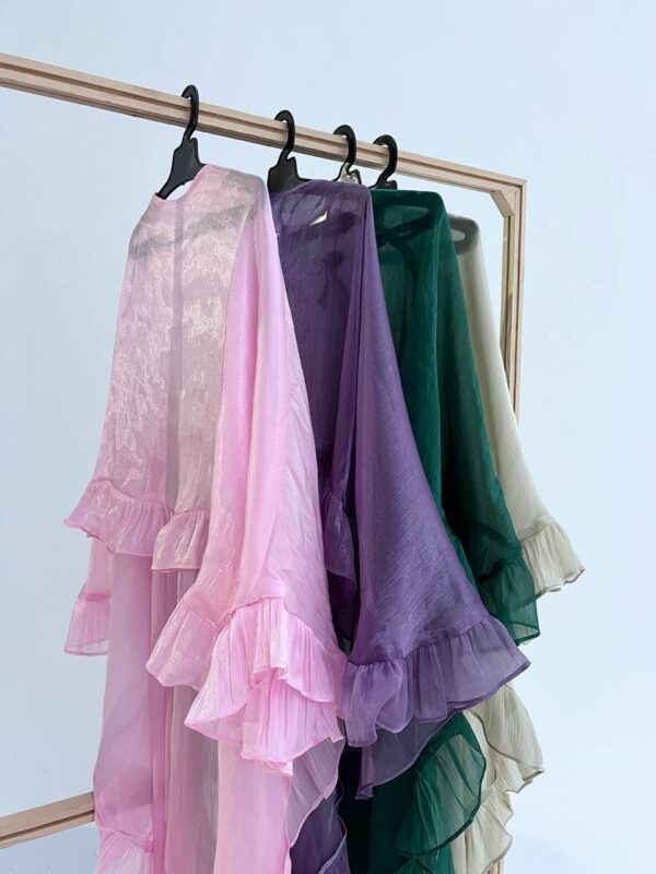 The Luminous Organza Kimono