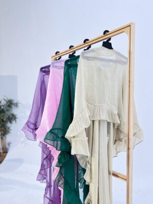 The Luminous Organza Kimono