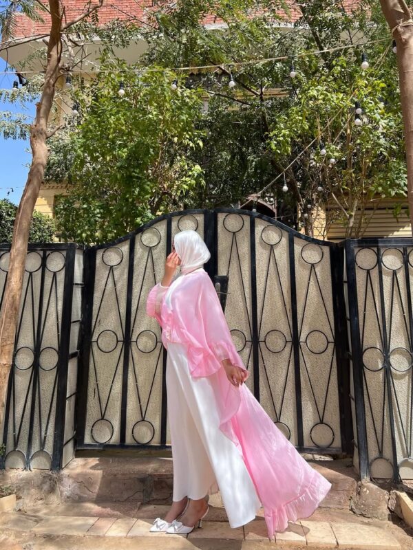 The Luminous Organza Kimono