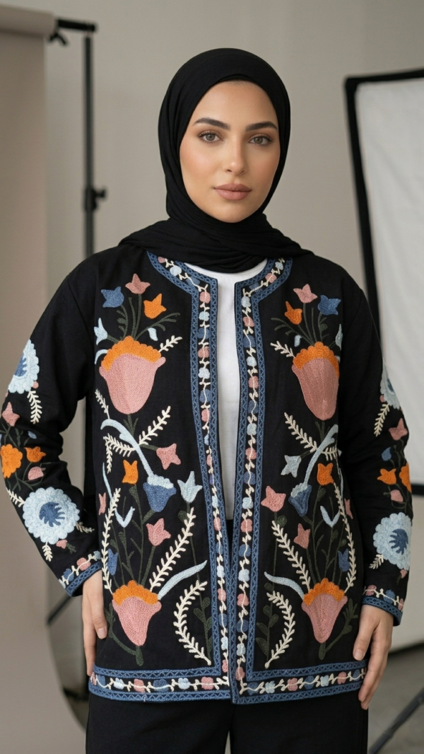 "سِدرة" Embroidered Jacket